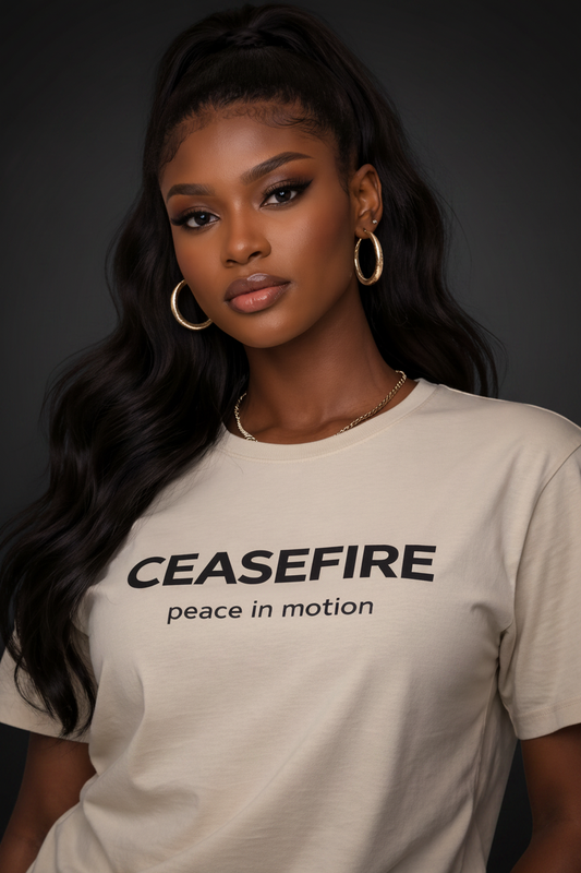 Beige Tee – Editorial Luxury
