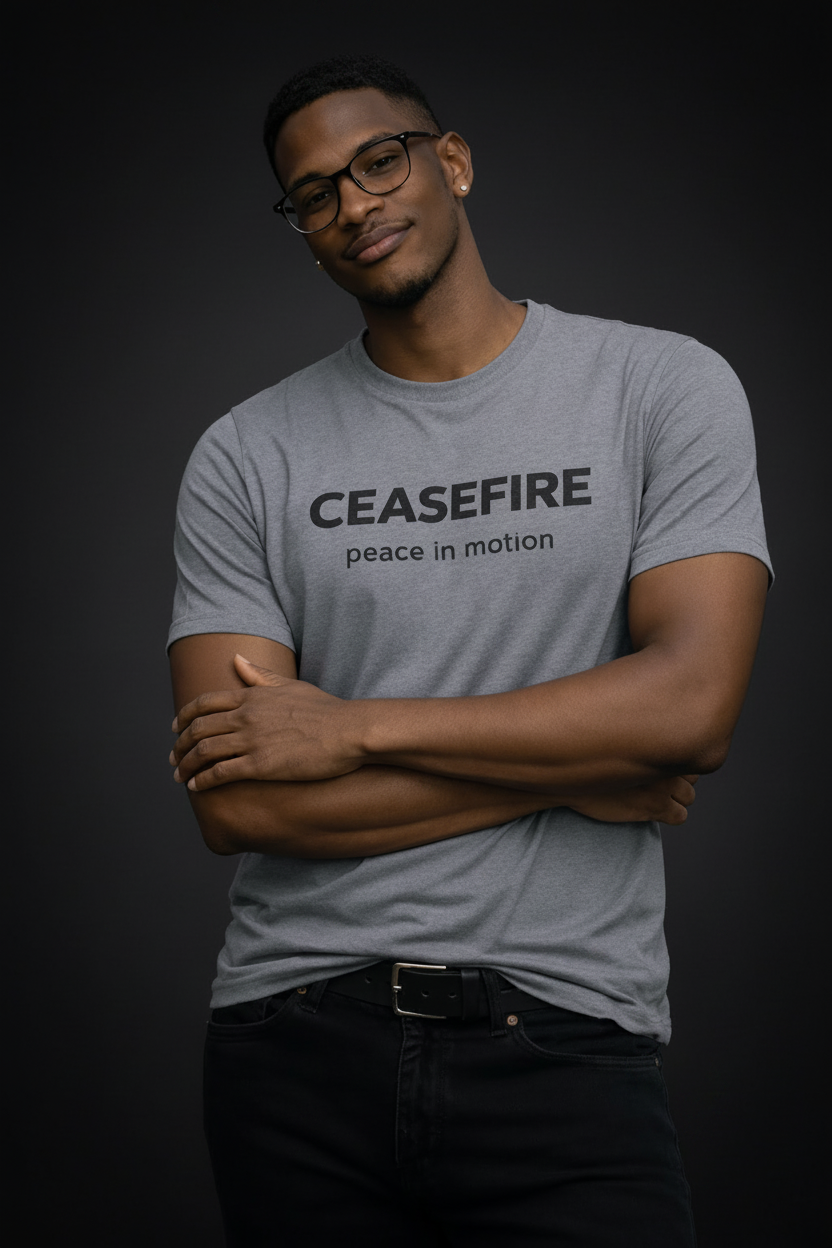 Gray Tee – Editorial Luxury